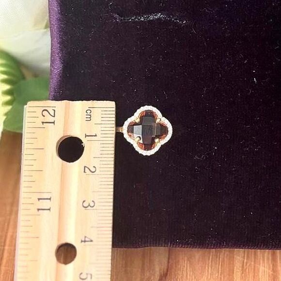 925 Sterling Silver Turkish Zultanite Ring Jewelry for Women, NEW, Gold Plated - Picture 3 of 5